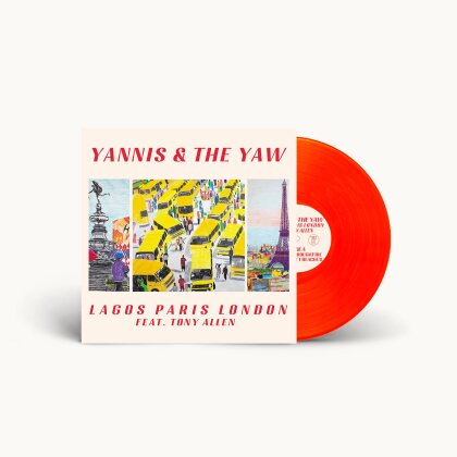 Yannis & The Yaw feat. Tony Allen - Lagos Paris London (Red Vinyl, LP)