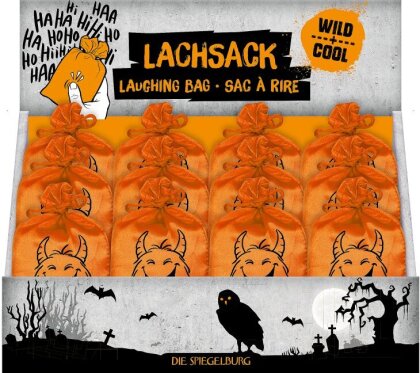 Lachsack Wild & Cool - Spiegelburg-Nr. 22031 / Thekenaufsteller = 12 Exemplare