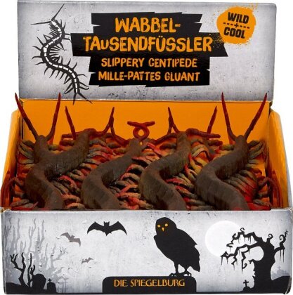 Wabbel-Tausendfüßler - Wild+Cool - Spiegelburg-Nr. 22025 / Thekenaufsteller = 12 Exemplare