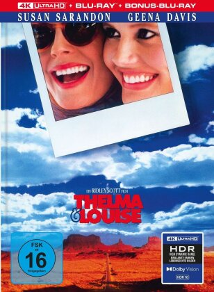 Thelma & Louise (1991) (Limited Collector's Edition, Mediabook, 4K Ultra HD + 2 Blu-rays)