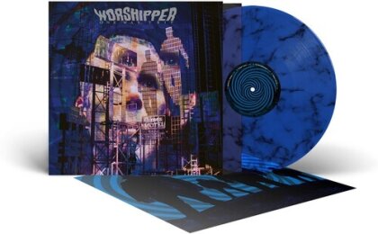 Worshipper - One Way Trip (140 Gramm, Limited Edition, Blue/Black Vinyl, LP)