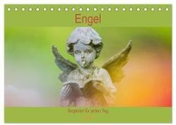 Engel - Begleiter für jeden Tag (Tischkalender 2025 DIN A5 quer), CALVENDO Monatskalender