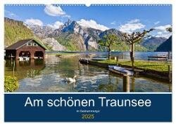 Am schönen Traunsee im Salzkammergut (Wandkalender 2025 DIN A2 quer) - CALVENDO Monatskalender