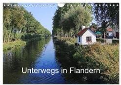 Unterwegs in Flandern (Wandkalender 2025 DIN A4 quer) - CALVENDO Monatskalender