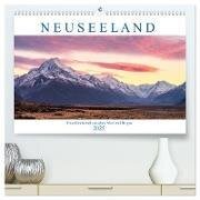 Neuseeland - Traumlandschaft zwischen Meer und Bergen (hochwertiger Premium Wandkalender 2025 DIN A2 quer), Kunstdruck in Hochglanz