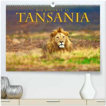 Blickpunkte Tansanias (hochwertiger Premium Wandkalender 2025 DIN A2 quer) - Kunstdruck in Hochglanz