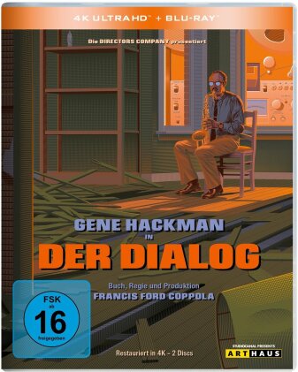 Der Dialog (1974) (Arthaus, 50th Anniversary Edition, Restaurierte Fassung, 4K Ultra HD + Blu-ray)