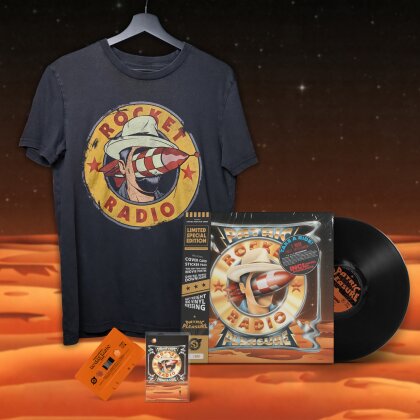 Patric Pleasure - Rocket Radio (Super Bundle, + T-Shirt S, 2 LP + Cassetta audio)
