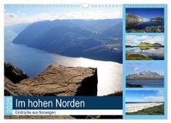 Im hohen Norden - Eindrücke aus Norwegen (Wandkalender 2025 DIN A3 quer), CALVENDO Monatskalender