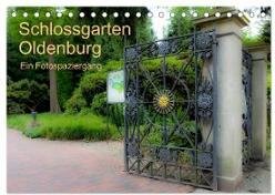 Schlossgarten Oldenburg. Ein Fotospaziergang (Tischkalender 2025 DIN A5 quer) - CALVENDO Monatskalender