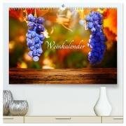 Weinkalender (hochwertiger Premium Wandkalender 2025 DIN A2 quer) - Kunstdruck in Hochglanz