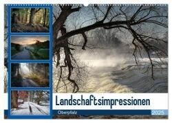 Landschaftsimpressionen Oberpfalz (Wandkalender 2025 DIN A2 quer) - CALVENDO Monatskalender