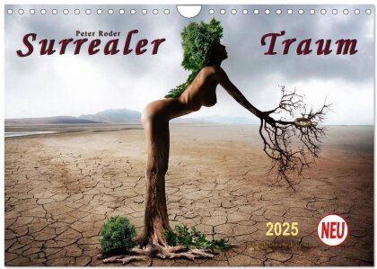 Surrealer Traum (Wandkalender 2025 DIN A4 quer) - CALVENDO Monatskalender