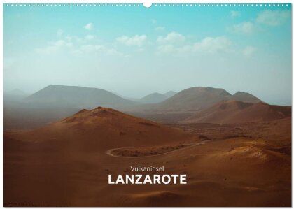 Vulkaninsel ¿ Lanzarote (Wandkalender 2025 DIN A2 quer) - CALVENDO Monatskalender