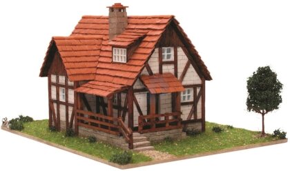 3D ceramic model kit - mountain house (26 x 14 x 22 cm)