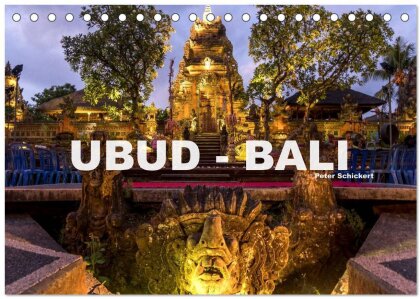 Ubud - Bali (Tischkalender 2025 DIN A5 quer), CALVENDO Monatskalender