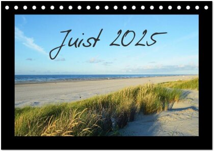 Juist - Insel im Wattenmeer (Tischkalender 2025 DIN A5 quer), CALVENDO Monatskalender