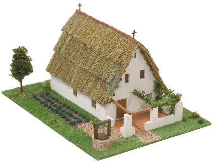 3D Keramik-Modellbausatz - Traditionelles Valencianisches Haus (26 x 14 x 22 cm)