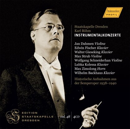 Jan Dahmen - Edition Staatskapelle Dresden, Vol. 48 - Instrumentalkonzerte (4 CD)
