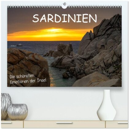 Sardinien - die schönsten Emotionen der Insel (hochwertiger Premium Wandkalender 2025 DIN A2 quer), Kunstdruck in Hochglanz