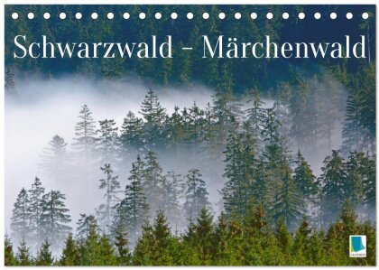 Schwarzwald - Märchenwald (Tischkalender 2025 DIN A5 quer), CALVENDO Monatskalender