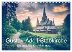 Gustav-Adolf-Stabkirche. Die schönste Kirche im Harz (Wandkalender 2025 DIN A3 quer) - CALVENDO Monatskalender