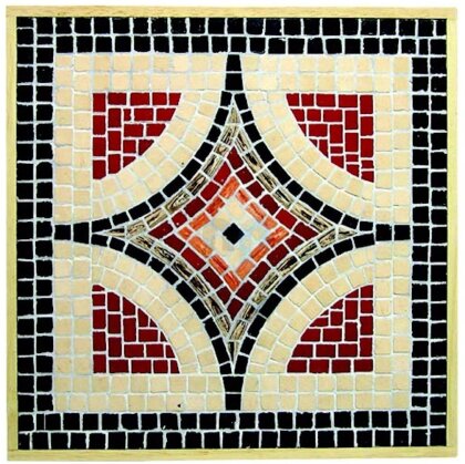 Mosaico in pietra ceramica: Motivo 02.223 (21,21 cm)