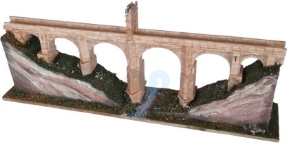 3D Keramik-Modellbausatz: Alcantara-Brücke (66 x 26 x 13 cm)
