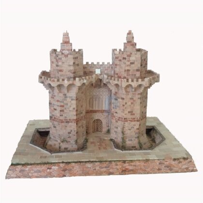 3D Keramik-Modellbausatz: Serranos-Türme - Valencia (33 x 26 x 26 cm)
