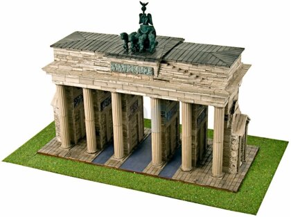 Kit modello 3D in ceramica: Porta di Brandeburgo Berlino (33 x 24 x 26 cm)