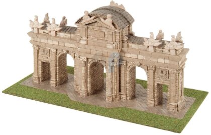 3D Keramik-Modellbausatz: Puerta de Alcalá Madrid (33 x 16 x 26 cm)
