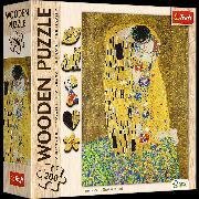 Holz Puzzle 200 - Der Kuss / Gustav Klimt