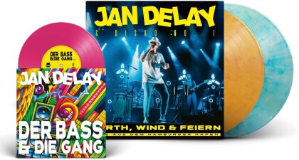 Jan Delay (Beginner) - Earth, Wind & Feiern - Live Aus D. Hamburger Hafen (Colored, 2 LPs + 7" Single)