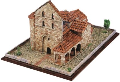 Kit modello 3D in ceramica: Chiesa di San Salvador de Catamuda (33 x 27 x 33 cm)