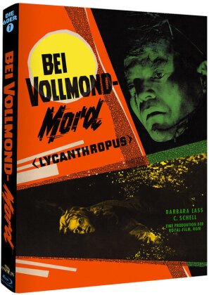 Bei Vollmond- Mord - Lycanthropus (1961) (Cover A, Phantastische Filmklassiker, Die 60er, n/b, Edizione Limitata, Mediabook, Blu-ray + DVD)