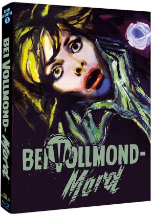 Bei Vollmond- Mord (1961) (Cover C, Phantastische Filmklassiker, Die 60er, b/w, Limited Edition, Mediabook, Blu-ray + DVD)