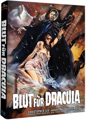 Blut für Dracula (1966) (Hammer Edition, Cover E, Edizione Limitata, Mediabook, 2 Blu-ray)