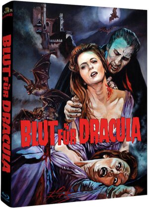 Blut für Dracula (1966) (Cover F, Édition Limitée, Mediabook)