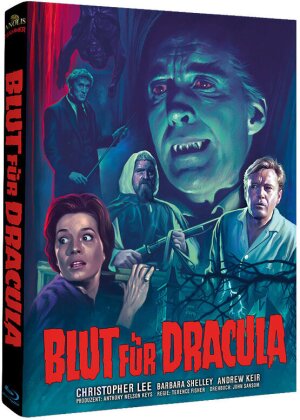 Blut für Dracula (1966) (Cover H, Édition Limitée, Mediabook)