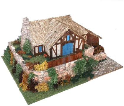 Kit modello 3D in ceramica: Casa Hobbiton (26 x 13 x 22 cm)