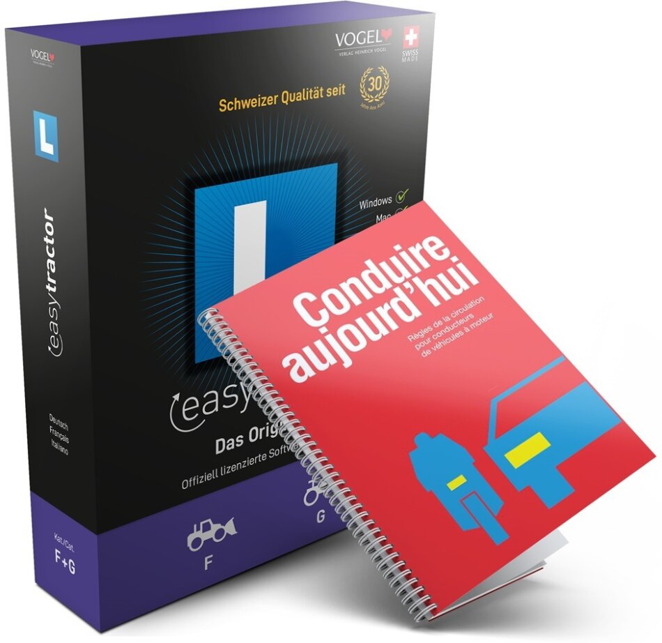 easytractor 2024/25 [Kat. F/G] incl. Manuel théorique francais