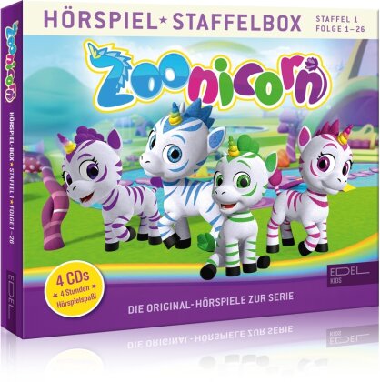 Zoonicorn - Hörspiel-Box,Folge 1-4 (4 CD)