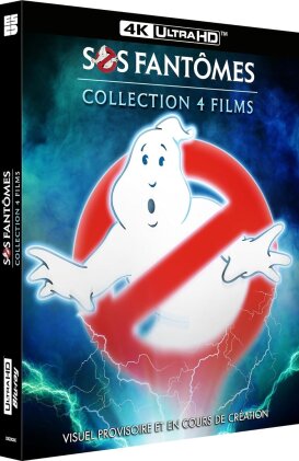 S.O.S. Fantômes (1984 / S.O.S. Fantômes 2 (1989) / S.O.S. Fantômes : L’héritage (2021) / S.O.S. Fantômes : La menace de glace (2024) (4 4K Ultra HDs)