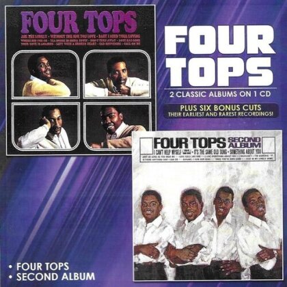 The Four Tops - 2 Classic Albums On 1 CD Plus Six Bonus Cuts