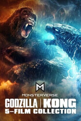 Godzilla / Kong - MonsterVerse - 5-Film Collection (5 DVD)