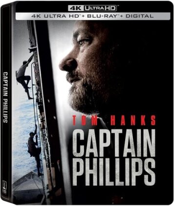 Captain Phillips (2013) (Edizione Limitata, Steelbook, 4K Ultra HD + Blu-ray)
