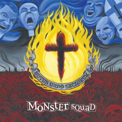 Monster Squad - Fire The Faith (2024 Reissue, Red/Neon Yellow Splatter Vinyl, LP)