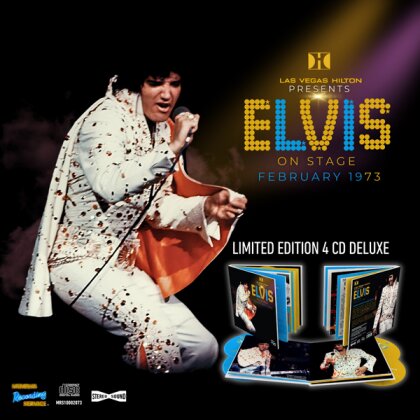 Elvis Presley - Las Vegas, On Stage 1973 (Digibook, 4 CDs)