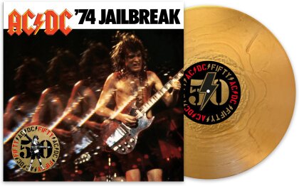 AC/DC - 74 Jailbreak (2024 Reissue, 50 Years Of Rock And Roll, Sony, Gold Nugget Vinyl, LP)
