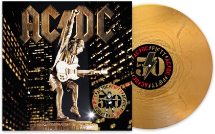 AC/DC - Stiff Upper Lip (2024 Reissue, 50 Years Of Rock And Roll, Sony, Gold Nugget Vinyl, LP)